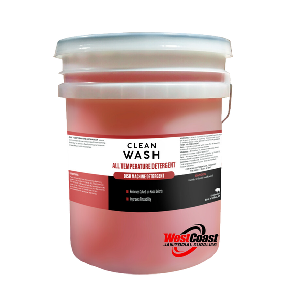 CLEAN WASH ALL TEMPERATURE MACHINE DETERGENT 20L West Coast