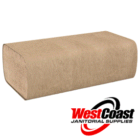 MULTIFOLD PUR HAND TOWEL BROWN 16 PACKS X 250 SHEETS 101377