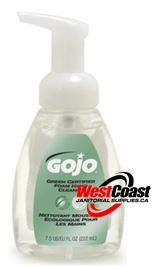 HAND SOAP SMALL GOJO FOAM SOAP GREEN CERTIFIED HAND CLEANER 222ML X 6 BOTTLES