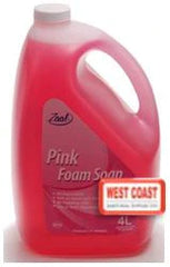 FOAM HAND SOAP ZAAL PINK SOAP 4L X 4 GALLON (FULL CASE)
