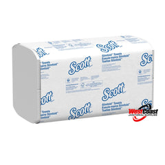 SLIM FOLD SCOTT PROFESSIONAL HAND TOWEL WHITE 24 PACKS X 90 SHEETS 04442