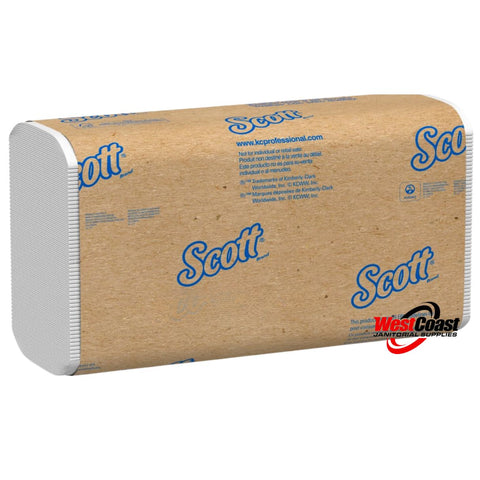 SCOTT HAND TOWEL WHITE 24 PACKS X 90 SHEETS 01960