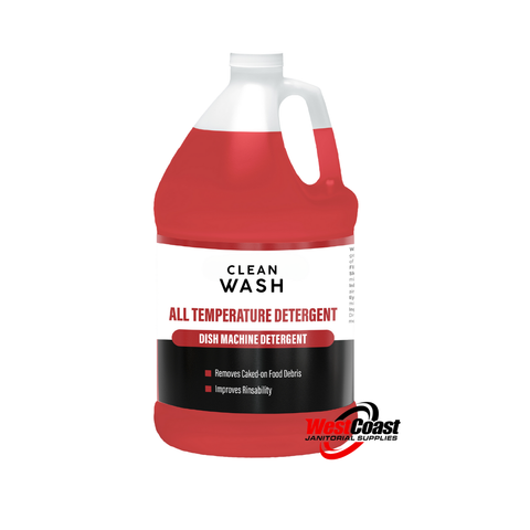 CLEAN WASH ALL TEMPERATURE MACHINE DETERGENT 4L