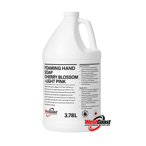 FOAMING HAND SOAP CHERRY BLOSSOM - LIGHT PINK 3.78L