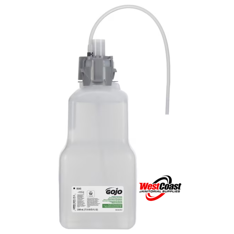 GOJO CERTIFIED UN-SCENTED HAND SOAP CX/CXI 2.3L GREEN 4/CASE  8545-04