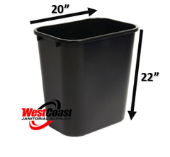 GARBAGE BAGS CLEAR 20" X 22" UTILITY CAN LINER 500 BAGS 2022