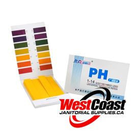 UNIVERSAL pH TEST PAPER STRIPS FULL RANGE 1-14 80 STRIPS