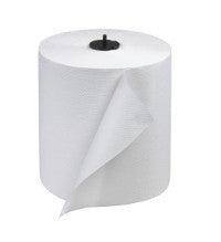 LARGE ROLL PAPER TOWEL HQ TORK H1, H2 TORKMATIC 290089 770 SHEETS X 6 ROLLS WHITE  1 PLY 4800'/CASE