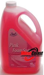 FOAM HAND SOAP ZAAL PINK SOAP 4L X 4 GALLON (FULL CASE)