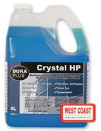 GLASS CLEANER DURA PLUS CRYSTAL HP  4L