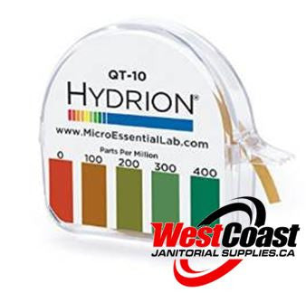 HYDRION pH AND SANITIZER TEST PAPER
